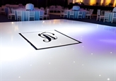Monogram Dance Floor Wrap - 6' in Miami, Ft. Lauderdale, Palm Beach