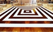 Dance Floor Wrap - Mirror Stripes and Squares in Miami, Ft. Lauderdale, Palm Beach