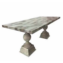 Zinc Dining Table in Tampa, St Petersburg