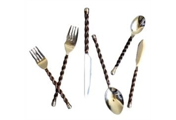 Copper Rope Flatware Set in Orlando