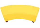 Minotti Curved Bench - Canary Yellow in Naples, Marco Island, Ft. Myers