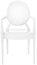 Ghost Phantom White Chair - With Arms in Naples, Marco Island, Ft. Myers