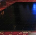 Vinyl Dance Floor - Black in Naples, Marco Island, Ft. Myers