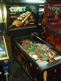 Pinball Machine - Comet in Naples, Marco Island, Ft. Myers