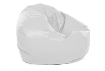Bean Bag White Large in Miami, Ft. Lauderdale, Palm Beach