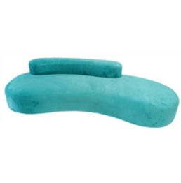 Peacock Aqua Blue Sofa in Orlando