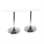 Easy Rectangle Tulip Base White Top Highboy Table Large in Miami, Ft. Lauderdale, Palm Beach