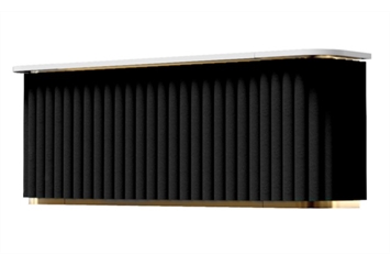 Black Velvet Bar 8ft in Miami, Ft. Lauderdale, Palm Beach