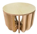 Slat End Table - Short in Tampa, St Petersburg