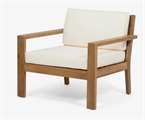 Acacia Lounge Chair - White in Naples, Marco Island, Ft. Myers