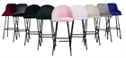 Royal Barstool - Black Legs and Light Gray Seat in Miami, Ft. Lauderdale, Palm Beach