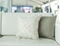 Agatha Pillow - Silver in Miami, Ft. Lauderdale, Palm Beach
